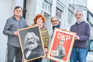 Cœur rouge de l'Allemagne