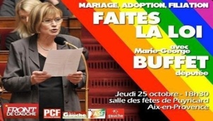 Pour Marie George Buffet, la PMA, c’est maintenant Pour Marie George Buffet, la PMA, c’est maintenant