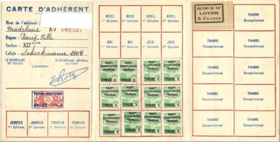 1944, la faucille et le marteau