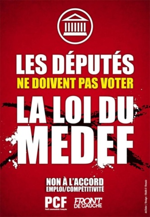 Non à l’accord CFDT-Medef ! Non à l’accord CFDT-Medef !