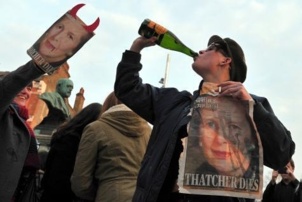 Mort de Thatcher: «bon débarras !» Mort de Thatcher: «bon débarras !»