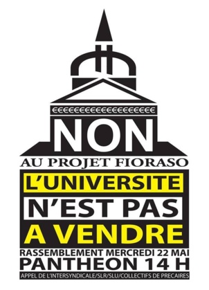 Loi Fioraso pour les Universités : Pour les sciences humaines et sociales ? Du mépris ! (UEC) Loi Fioraso pour les Universités : Pour les sciences humaines et sociales ? Du mépris ! (UEC)