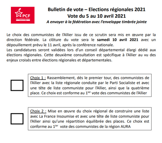 Le coup de poignard de la fédération de l’Allier contre Cécile Cukierman et les communistes