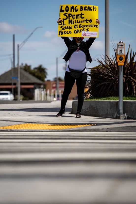 Le Parti communiste de Long Beach (Californie) mobilisé contre les violences policières