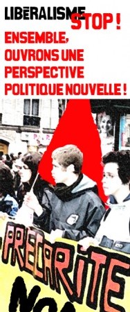 Les syndicalistes avec Marie George Buffet