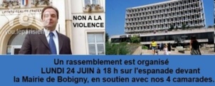 Jeunes communistes agressés à Bobigny par des agents payés par l'UDI