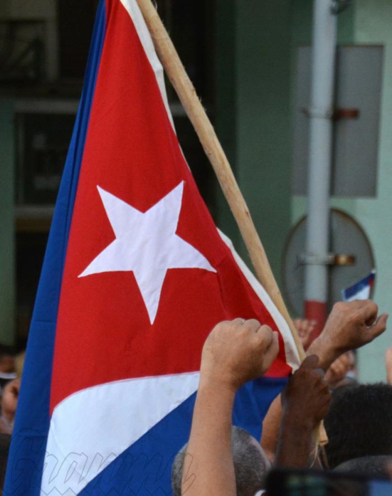 Cuba vaincra ! Cuba vaincra !