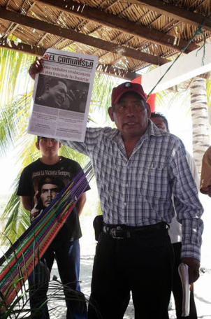 Raymundo Velasquez Flores, leader communiste paysan au Mexique (PCM) assassiné