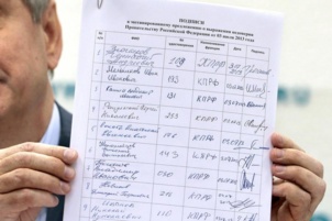 Les communistes russes recueillent 700.000 signatures pour obtenir la démission du gouvernement Medvedev