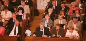Le groupe communiste au parlement Tchèque