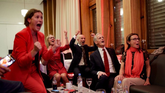 Percée des Rouges (Rødt) aux élections législatives en Norvège