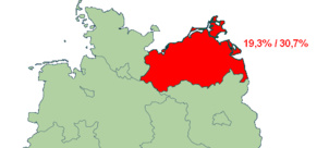 Die Linke seconde force politique en ex-RDA et première force à Berlin-EST