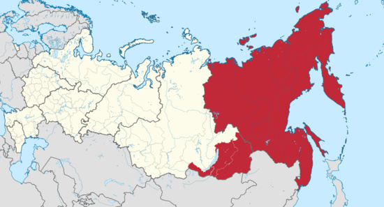 Le drapeau rouge flotte sur l'Extrême-Orient russe