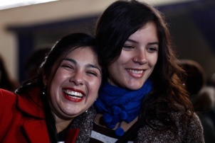 Karol Cariola et Camila Vallejo Karol Cariola et Camila Vallejo