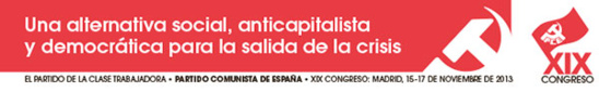 XIXème congrès du Parti communiste d'Espagne, un parti renforcé tourné vers la construction d'une 