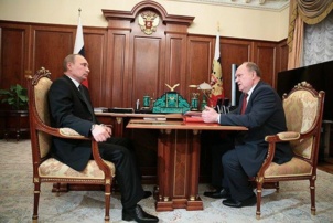 Russie : Rencontre officielle entre Vladimir Poutine et Guennadi Ziouganov (KPRF)