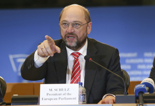 Martin Schulz (SPD), Président du Parlement européen