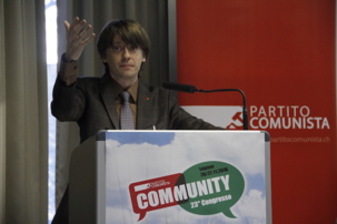 Massimiliano Ay réélu à la tête du Parti communiste Massimiliano Ay réélu à la tête du Parti communiste