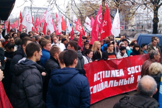Moldavie : Les communistes rassemblent 50.000 manifestants contre l'adhésion à l'Union Européenne