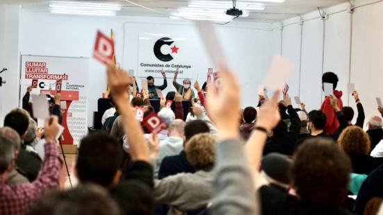 Les Communistes de Catalogne planchent sur leur stratégie politique