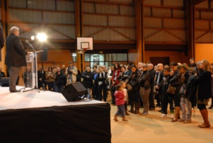 Les voeux à Roland Cauche Les voeux à Roland Cauche