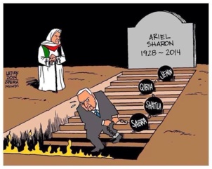 Mort de Sharon : Joie et liesse des palestiniens Mort de Sharon : Joie et liesse des palestiniens
