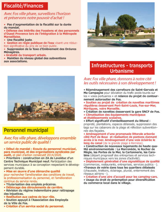 Fos-sur-Mer : Le programme du Front de Gauche avec Jean Louis Sanial