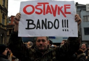 Révolte sociale contre les dirigeants nationalistes en Bosnie-Herzégovine