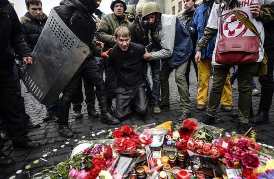 Message de Rostislav Vasilko dirigeant communiste torturé par les néonazis de EuroMaïdan