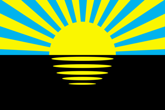 Drapeau de l'oblast de Donetsk
