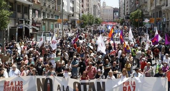 Résolution des jeunesses communistes d'Europe concernant le sommet de l'OTAN en Espagne