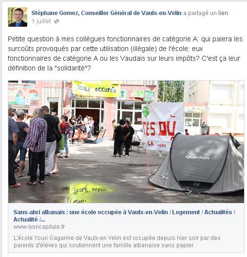 Vaulx-en-Velin : La solidarité à géométrie variable du PS épinglée par le PCF