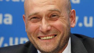 Ancien chef de guerre Dmytro Yarosh est le chef du parti ultra-nationaliste Secteur droit et maintenant député