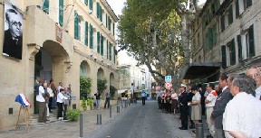 La ville d'Istres rend hommage à Felix Gouin
