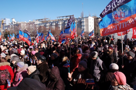 Donetsk rend hommage au communiste Fiodor 