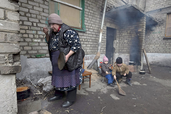 Boris Litvinov (KPDNR) décrit la situation dans Debaltseve