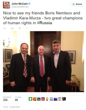 Boris Nemtsov, un homme au service de l'oligarchie russe