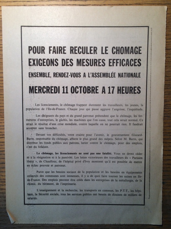 Nous sommes allés voir à quoi ressemblent vraiment les tracts dans les archives du PCF à Bobigny