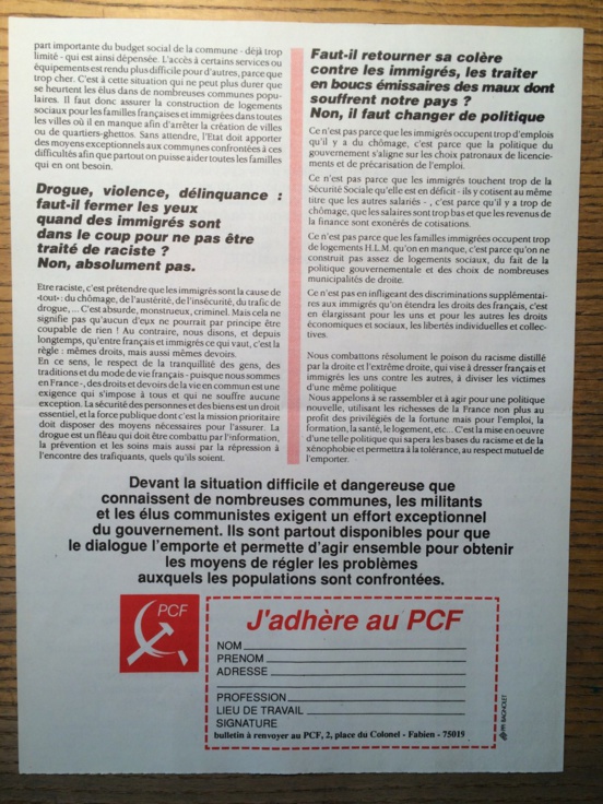 Nous sommes allés voir à quoi ressemblent vraiment les tracts dans les archives du PCF à Bobigny