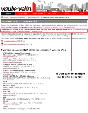 N'en déplaise à Stéphane GOMEZ, la mairie de Vaulx et le Grand Lyon peuvent trouver une solution d'urgence pour les enfants sans toits