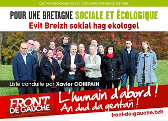 Pour qui voter le 6 décembre ? Pour les listes soutenues par le PCF évidemment