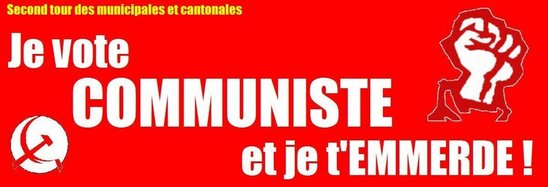 Résistez, votez communiste