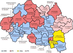 Le PCF confirme la reconquête de l'Allier Le PCF confirme la reconquête de l'Allier