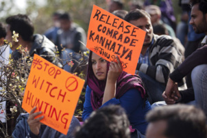 Manifestations étudiantes en Inde après des arrestations pour « sédition »