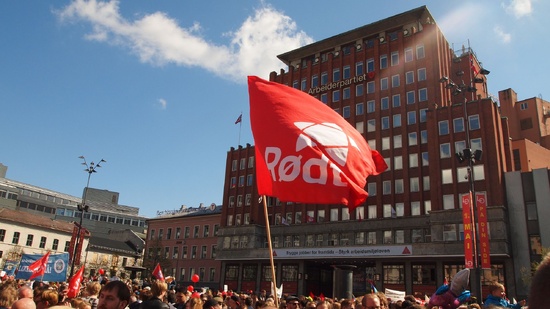 Progression des communistes (Rødt) en Norvège