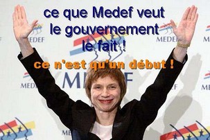 Devedjian (UMP) ou la voix de Parisot (MEDEF)