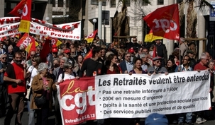 Marseille: 90.000 manifestants contre le gouvernement
