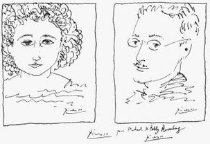 Portraits des Rozenberg par Picasso