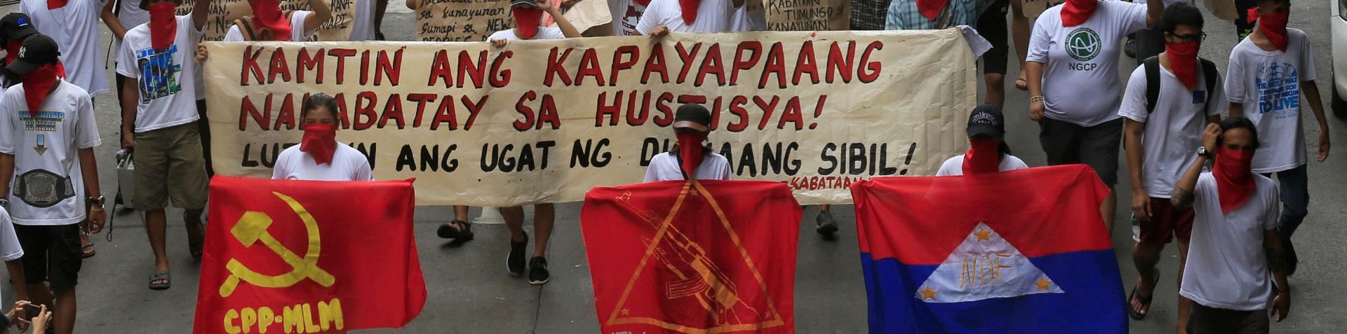Philippines : Cessez-le-Feu entre le gouvernement et la guerilla maoïste