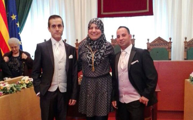 En Catalogne, une élue musulmane célèbre un mariage gay